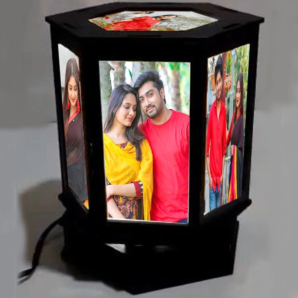 Hexagon Led Rotating