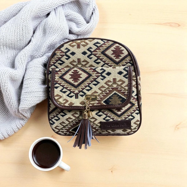 The Little Paw Backpack Cum Sling - 10*9 Inches