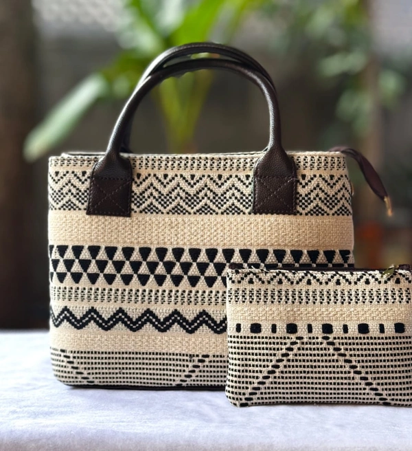 The Little Paw Sling Tote With Pouch - 14*12 Inches
