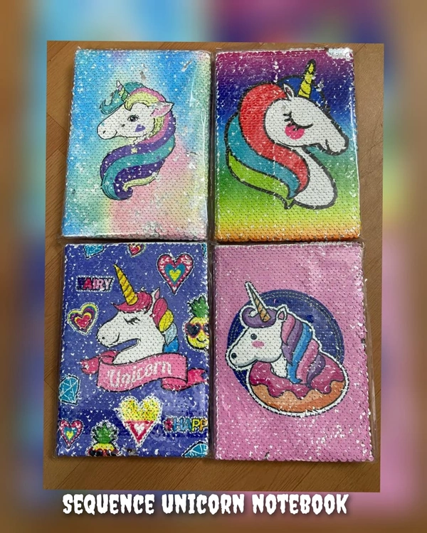 Sequence Unicorn A5 notebook 
