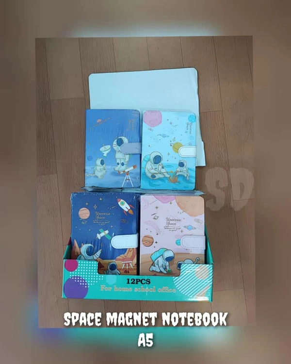 Magnetic Lock Notebook A5