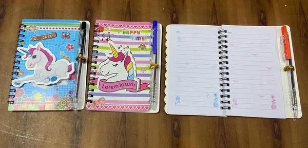 Small Notebook With Pen In Poly