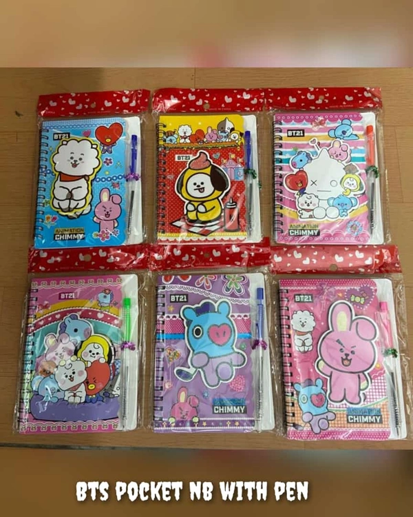 Small Notebook With Pen In Poly