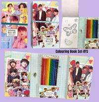 Elastic Colour Book With Colours