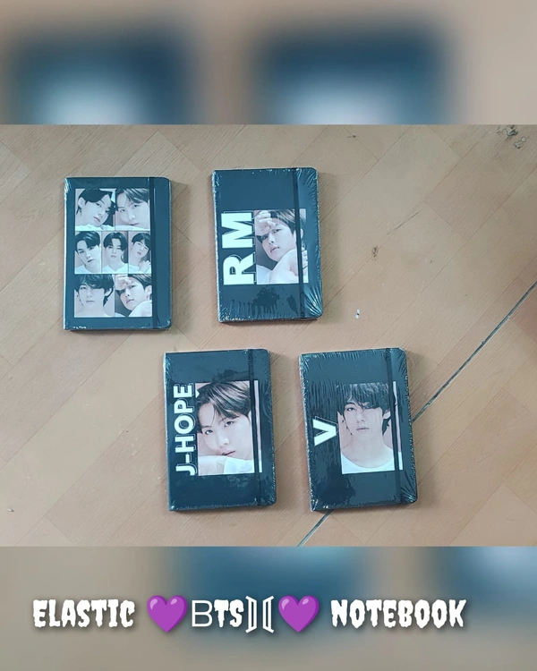 Elastic A5 Notebook Mix Designs 