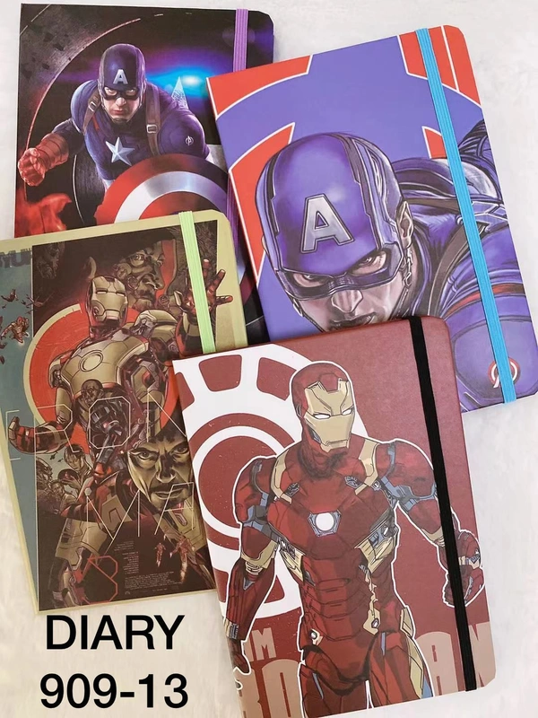 Elastic A5 Notebook Mix Designs 