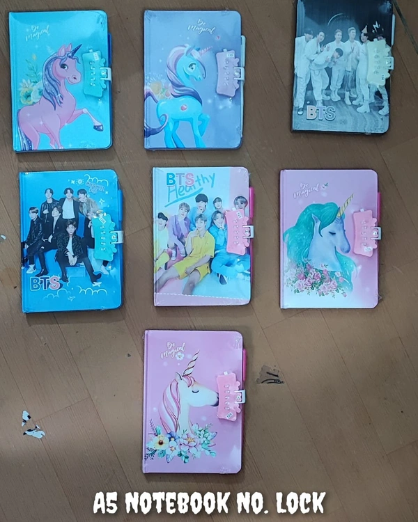 Lock Notebook A5 Big