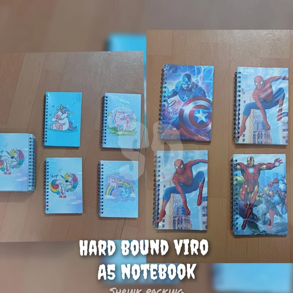 Wiro Hardbound A5 Notebook 