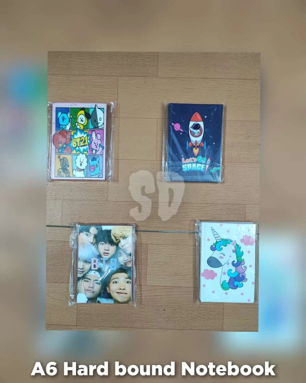 Hardbound Notebook A6 