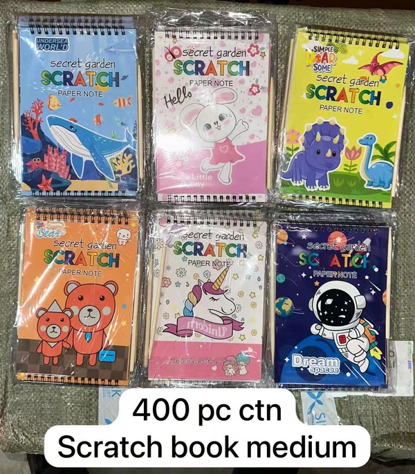 Scratch Book Medium 