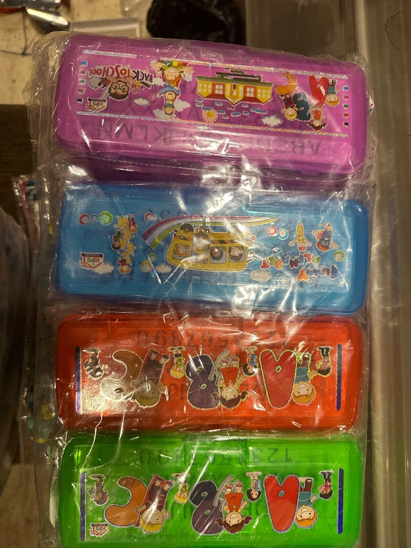 Plastic Pencil Box 
