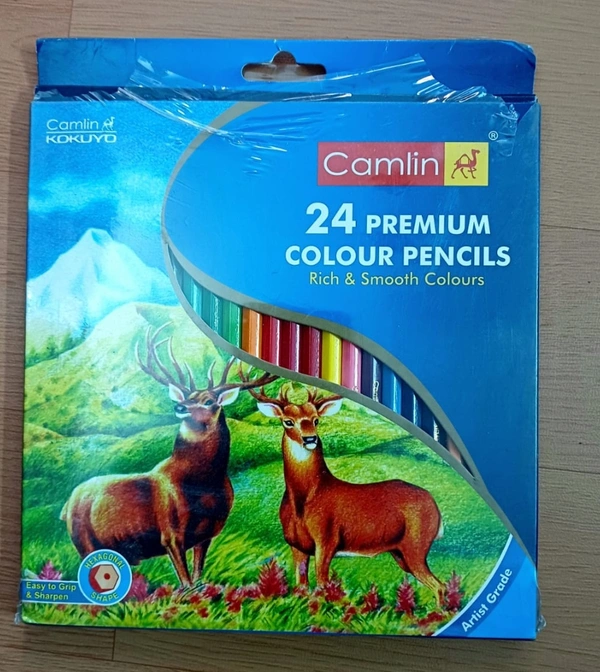 Camlin Colour - 24 Pcs 