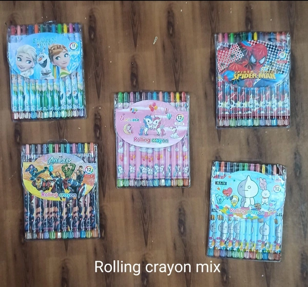 Rolling Crayon Peppa