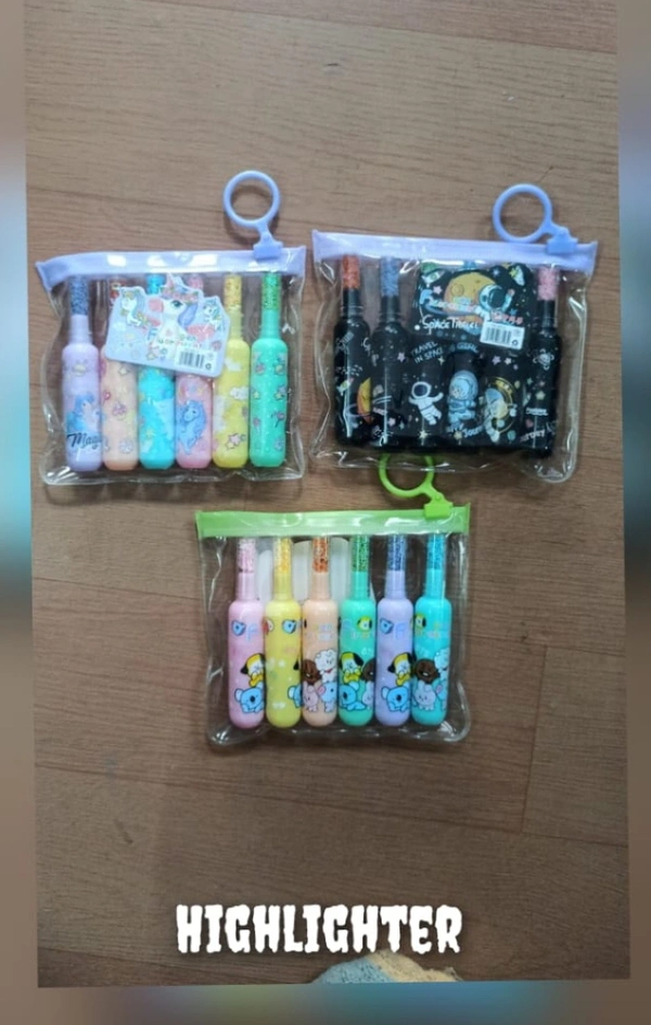 Highlighter Bottle Avengers 