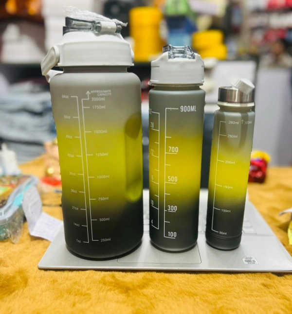 Motivational Bottle 3 Pcs Combo 