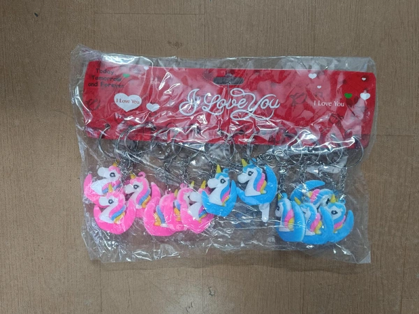  Key Chains Unicorn Moon