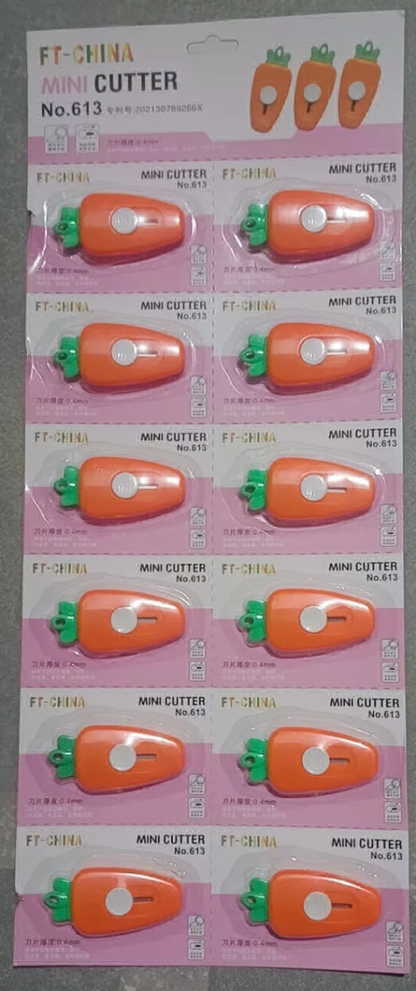 Mini Cutter Carrot In Dozen 