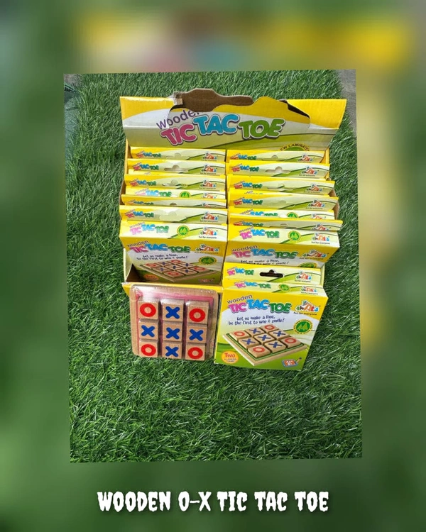Tic Tac Toe Wooden 