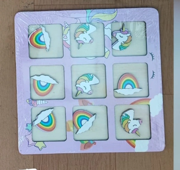 Tic Tac Toe Unicorn 