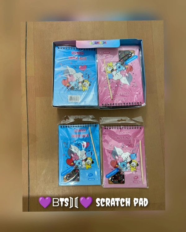 Scratch Sheet 3D Unicorn 