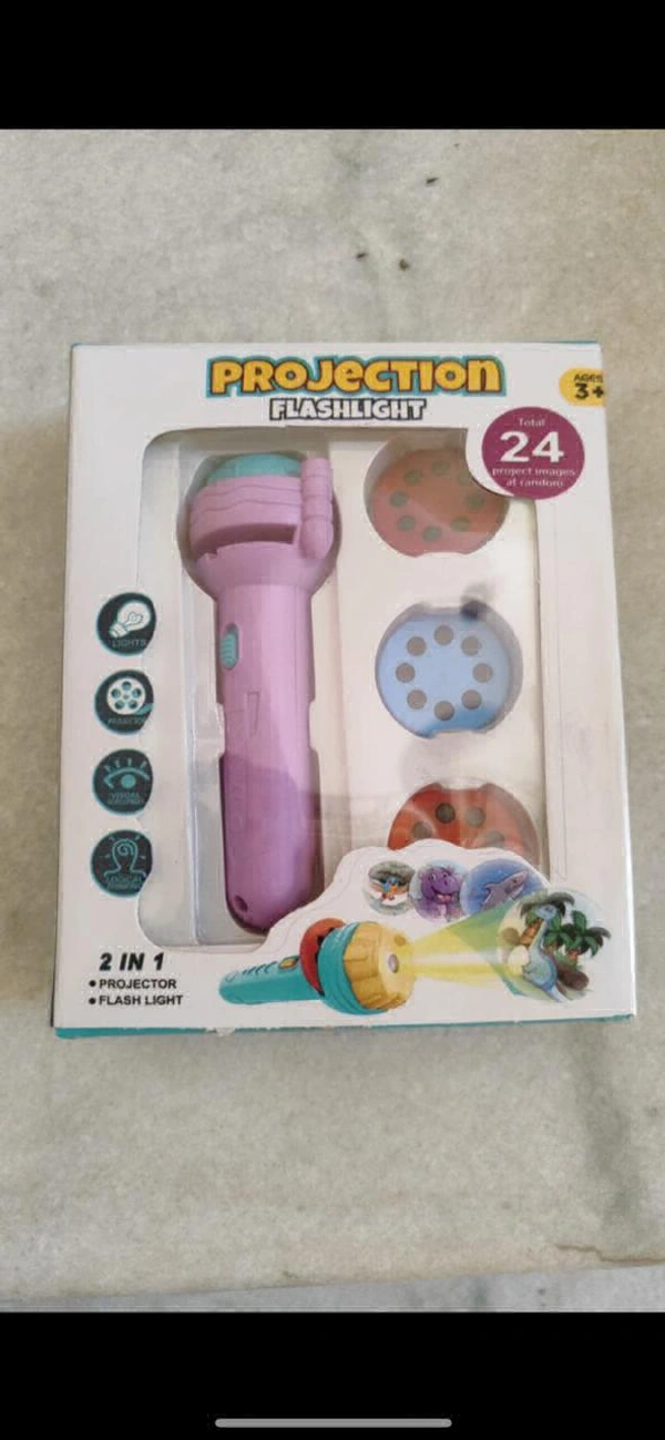 2in1  projector flash light 