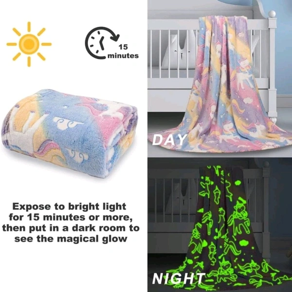 Night Glow Blanket Multi Colour 