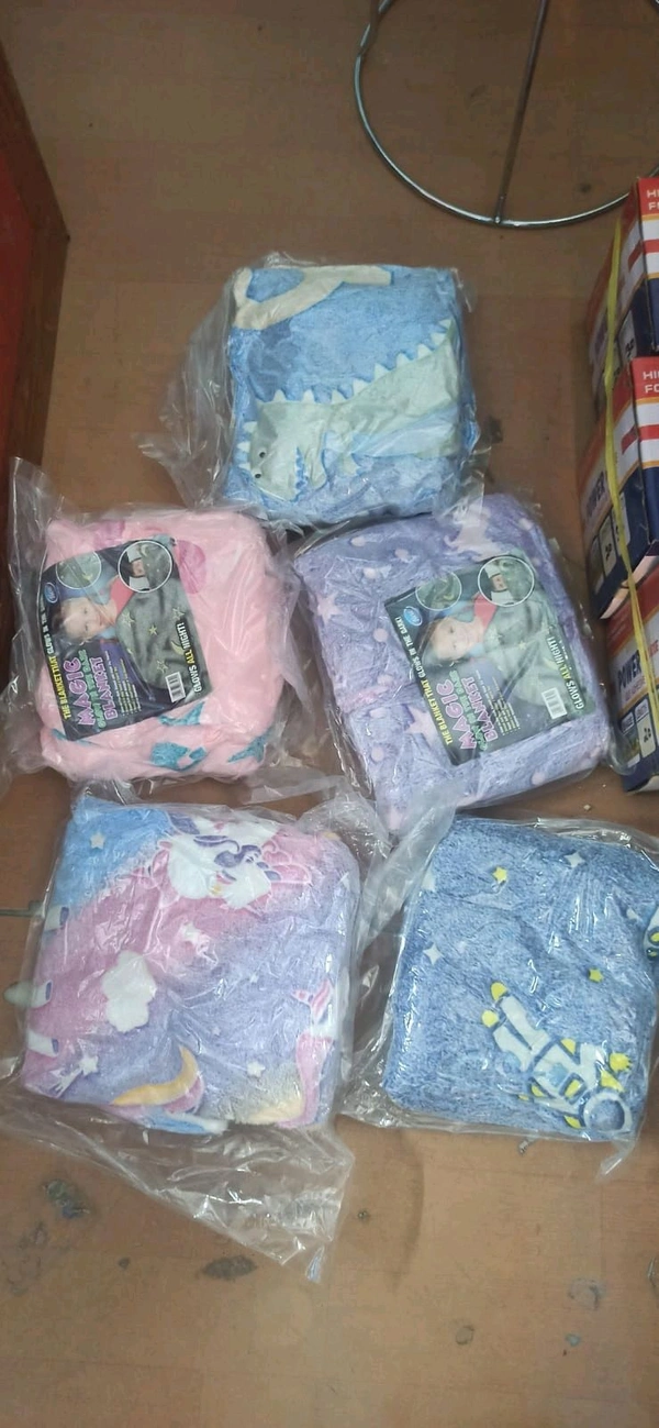 Night Glow Blanket Multi Colour 