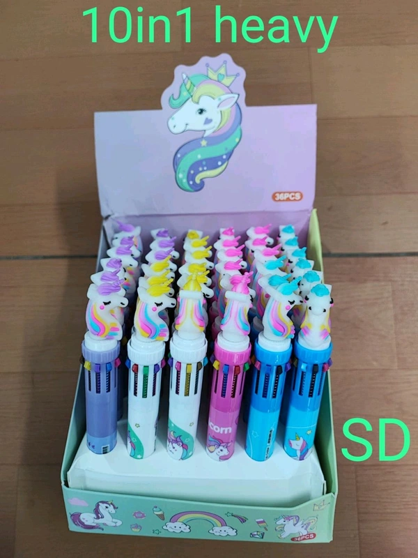 10 in 1 unicorn pen