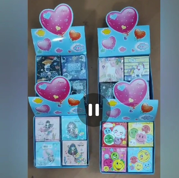 Mini pocket diary 12 pc box HB