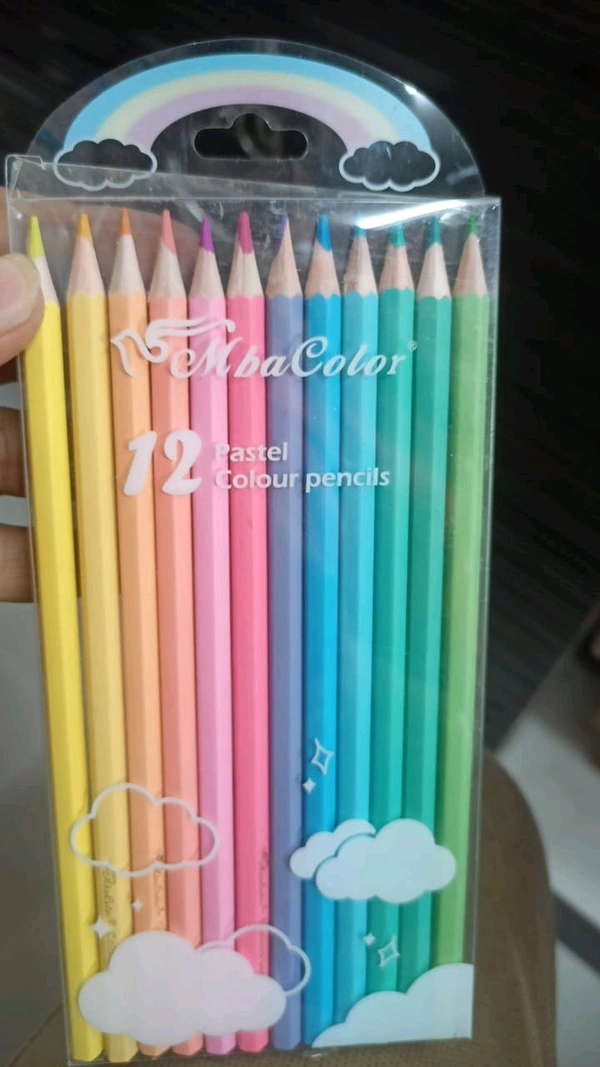 Pastel colour pencil