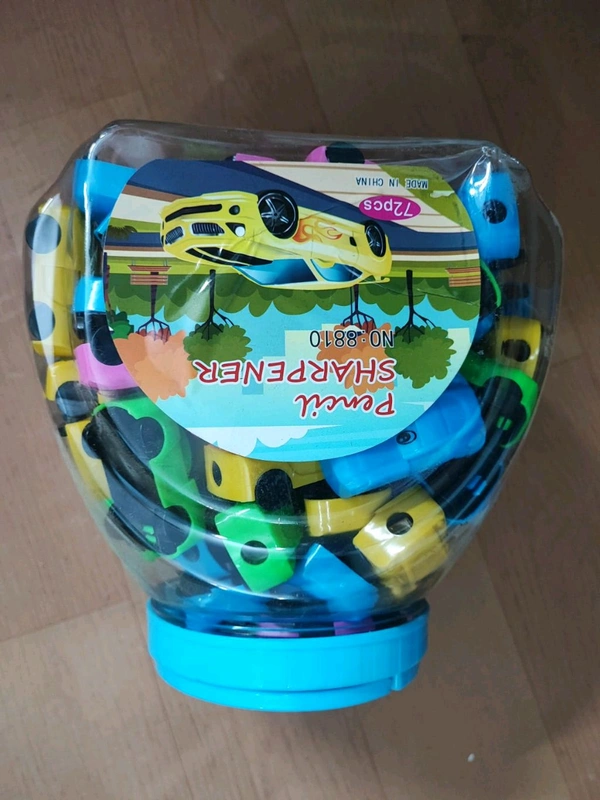 Car sharpener jar 72 pc