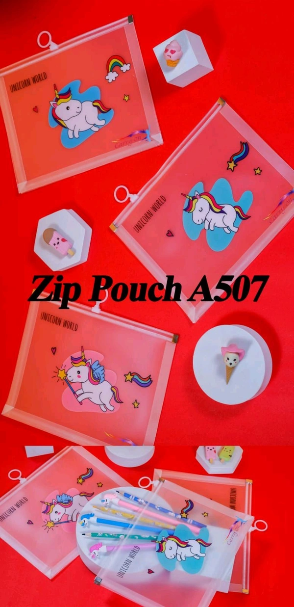 A5 pouch heavy Unicorn 