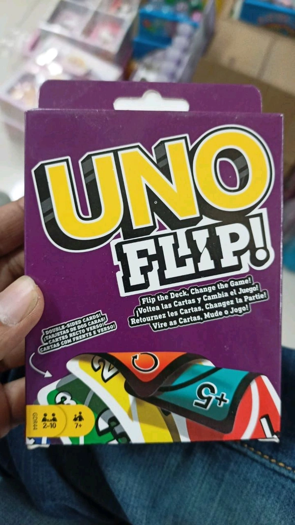 Uno flip card