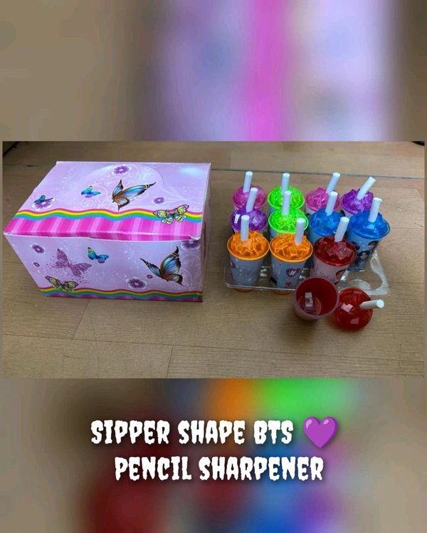 Sipper shape bts sharpener (12pc)