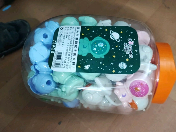 Space sharpener jar 72pc