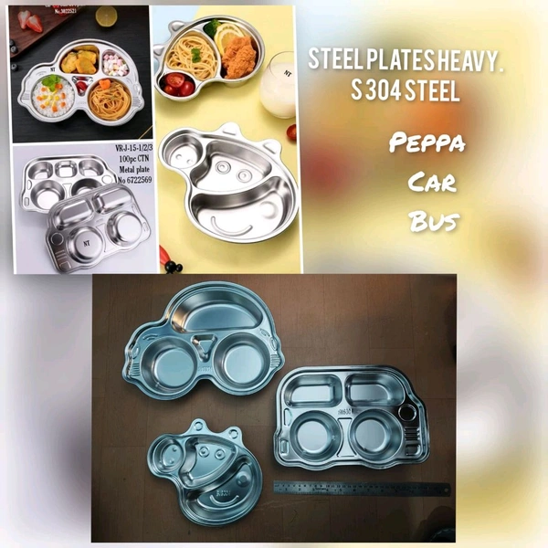 Plate steel car