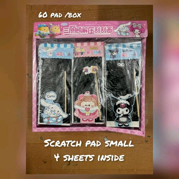 Scratch sheet mini (60pc)