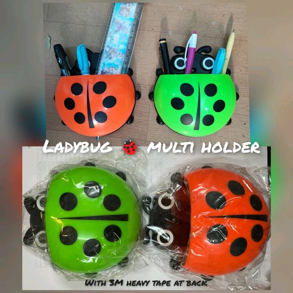 Ladybug pencil holder