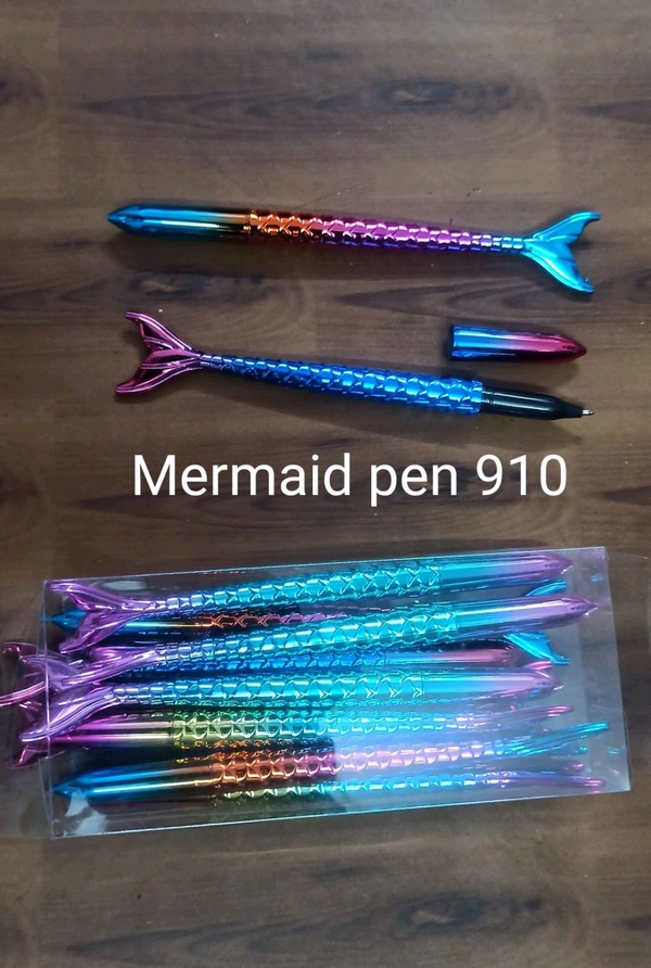 Mermaid gel pen