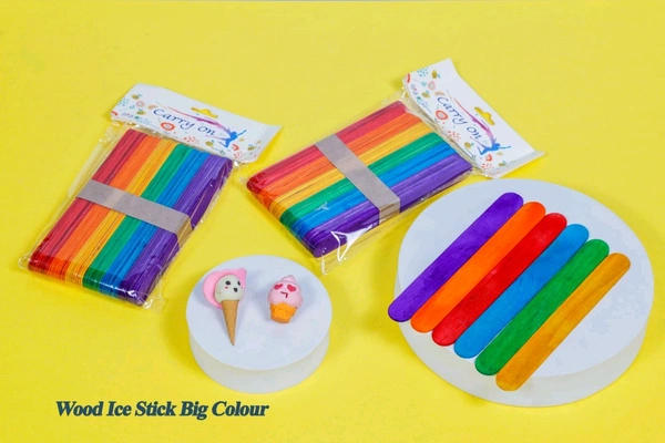 Icecream stick big colour (120pkt)