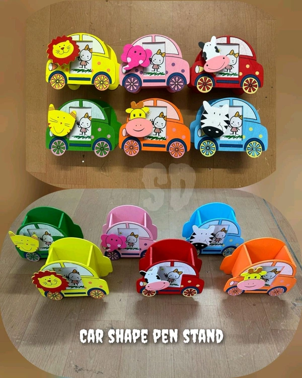 Car shape pen stand