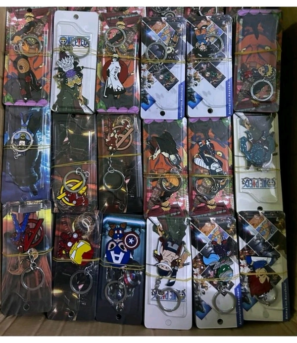 Keychain avg metal cut card