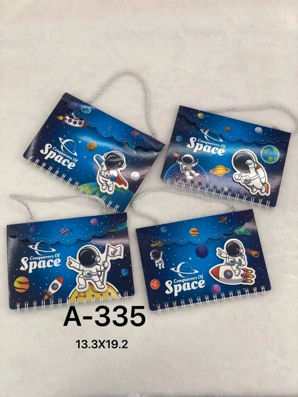 A5 wiro notebook with rope