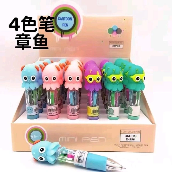 Octopus gel pen 4in1 mini