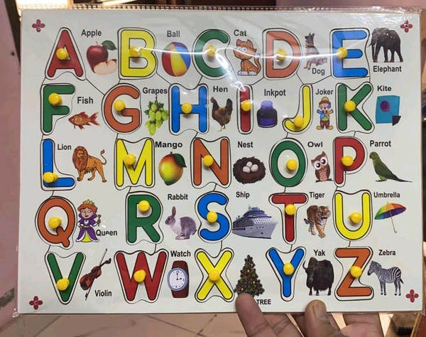 Wooden ABC puzzle
