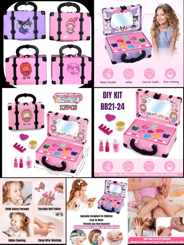 Beauty makeup 17pc diy