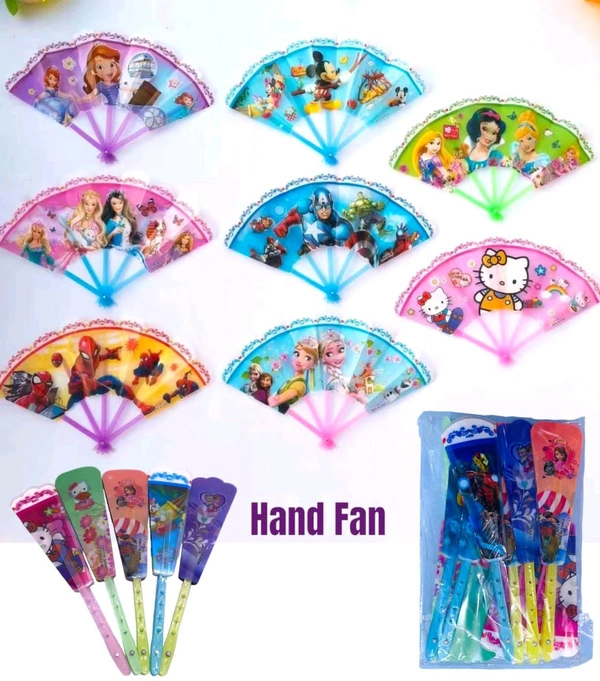 Hand fan foldable 