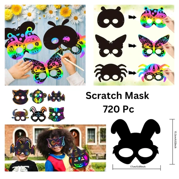 Scratch mask (3pc pack)