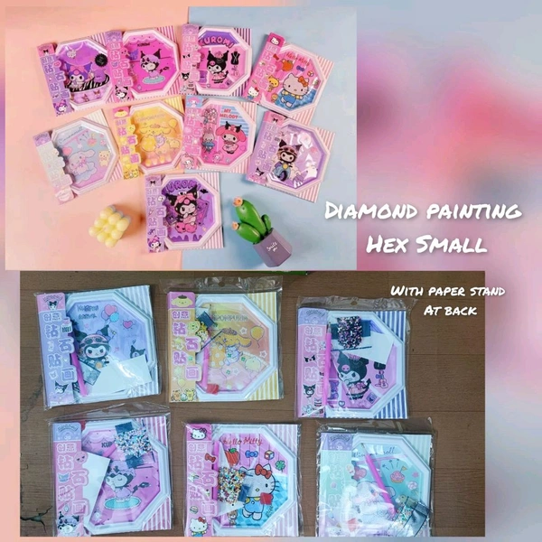 Hex small diamond painting 