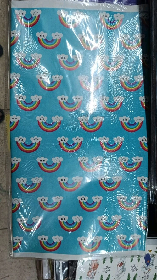 Giftsheet wrapping paper uni rainbow